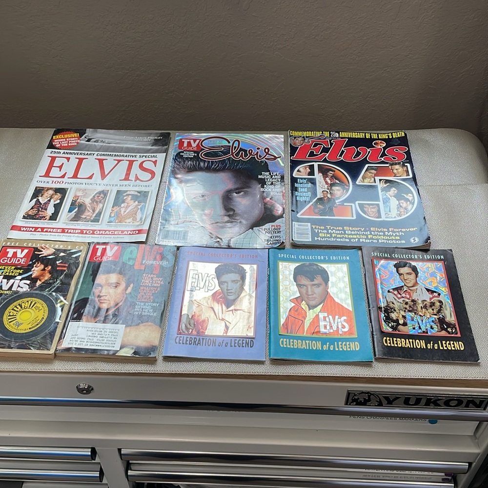 Elvis Celebration of a Legend Special Collector’s Edition (3) TV Guide Mag (3) +
